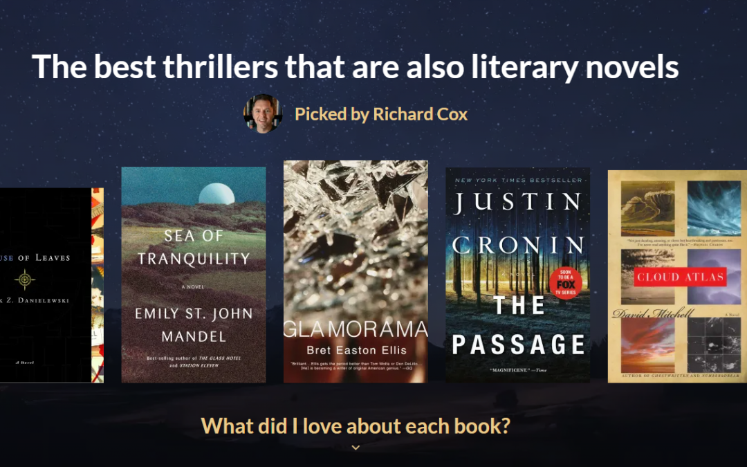 Post on Shepherd.com: The best thrillers that are also literary novels